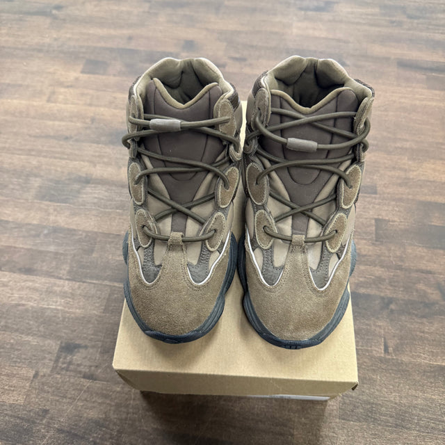 Taupe Black Adidas Yeezy 500 High (USED, No Box)