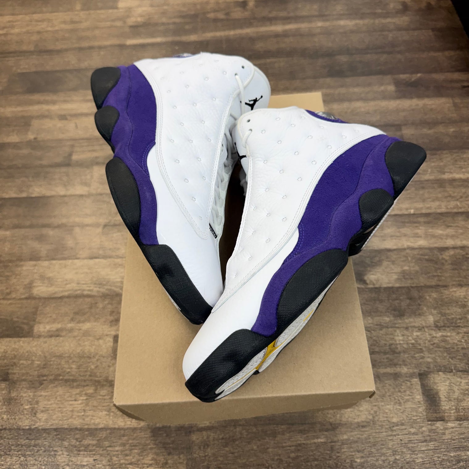 Lakers Jordan 13 Retro (USED, No Box)
