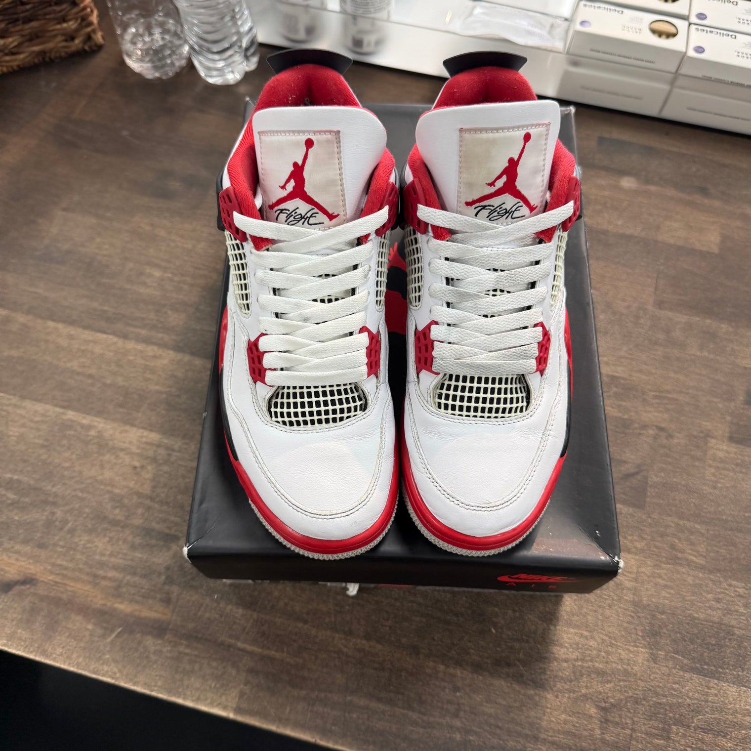 Fire Red Jordan 4 2020 (USED)