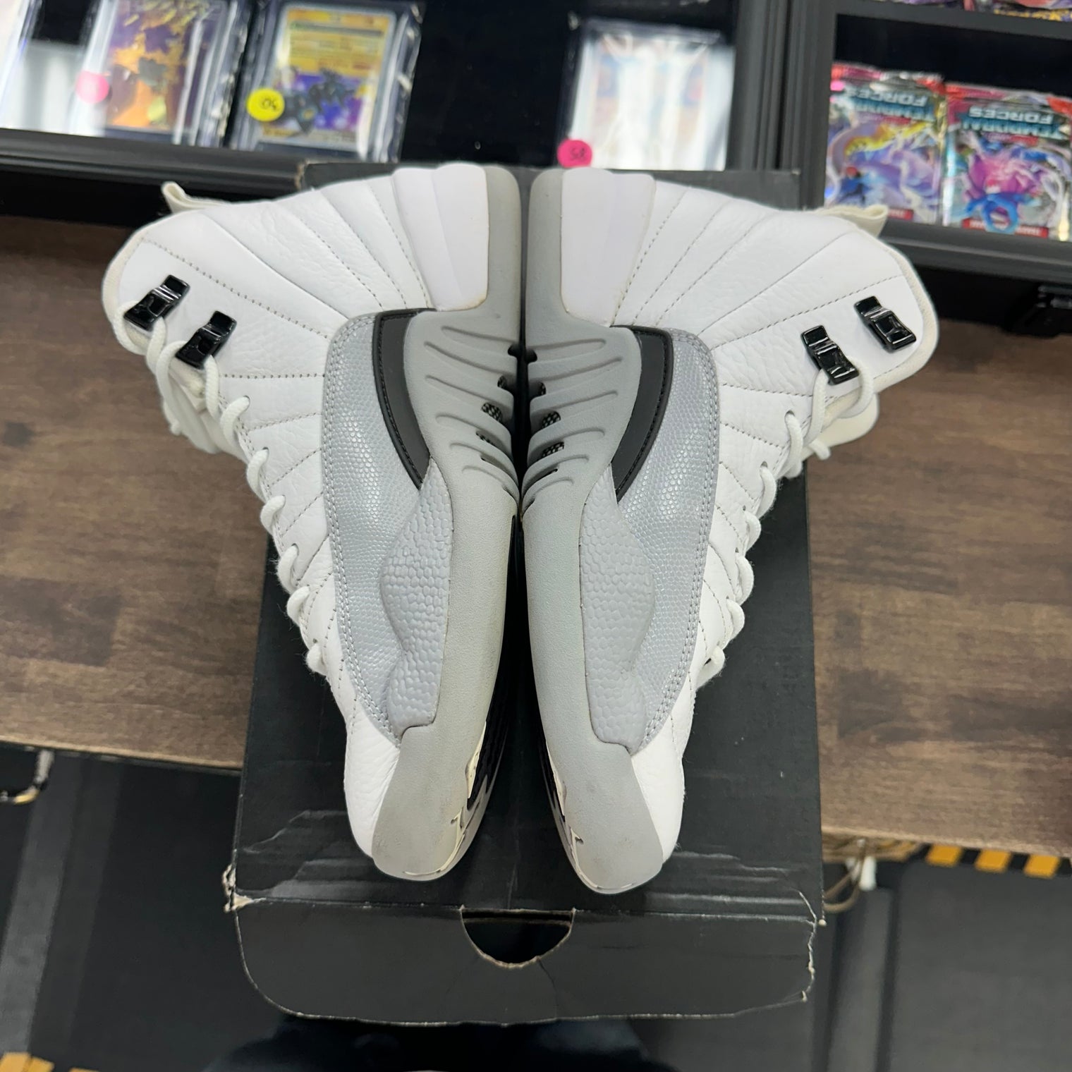 Wolf Grey Jordan 12 Retro GS (Used, Replacement Box)