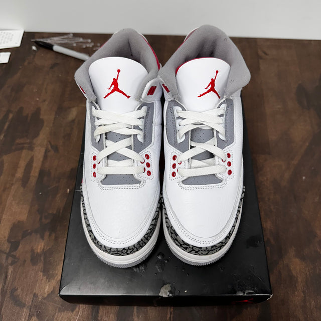 Fire Red Jordan 3 (GS) (USED)