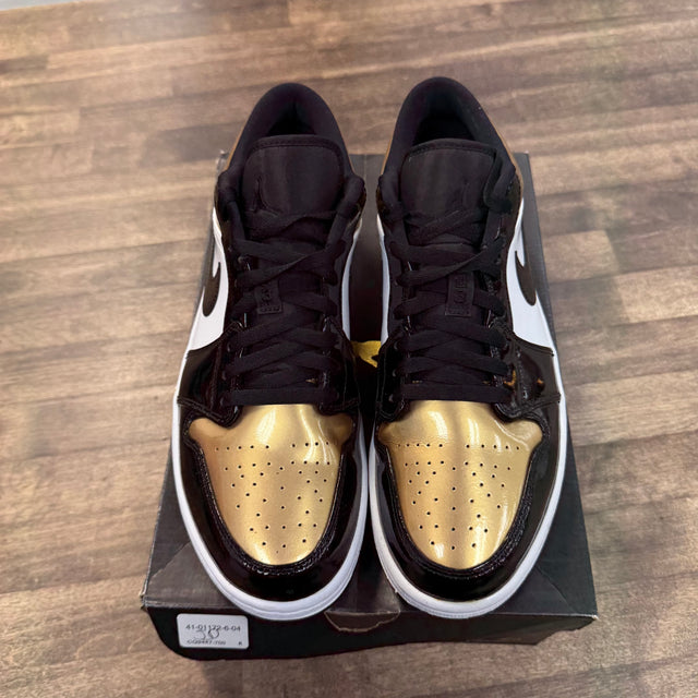 Gold Toe Jordan 1 Low (USED)