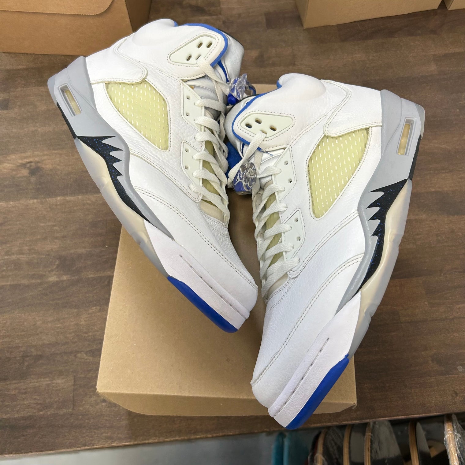 White Stealth 2.0 Jordan 5 Retro (2021) (Used, No Box)