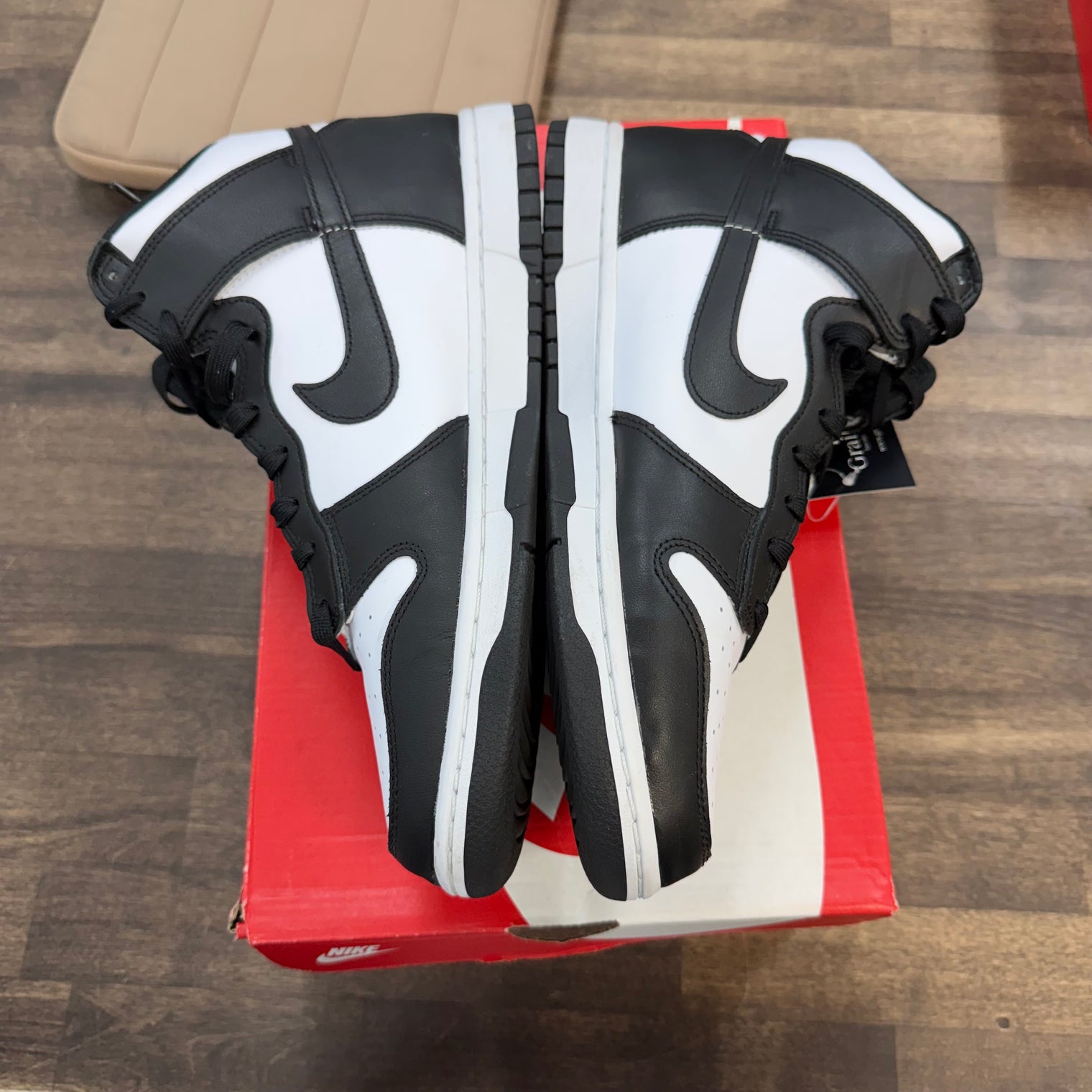 Panda Black White Dunk High (USED)