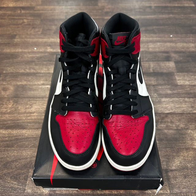 Bred Toe Jordan 1 High (USED)