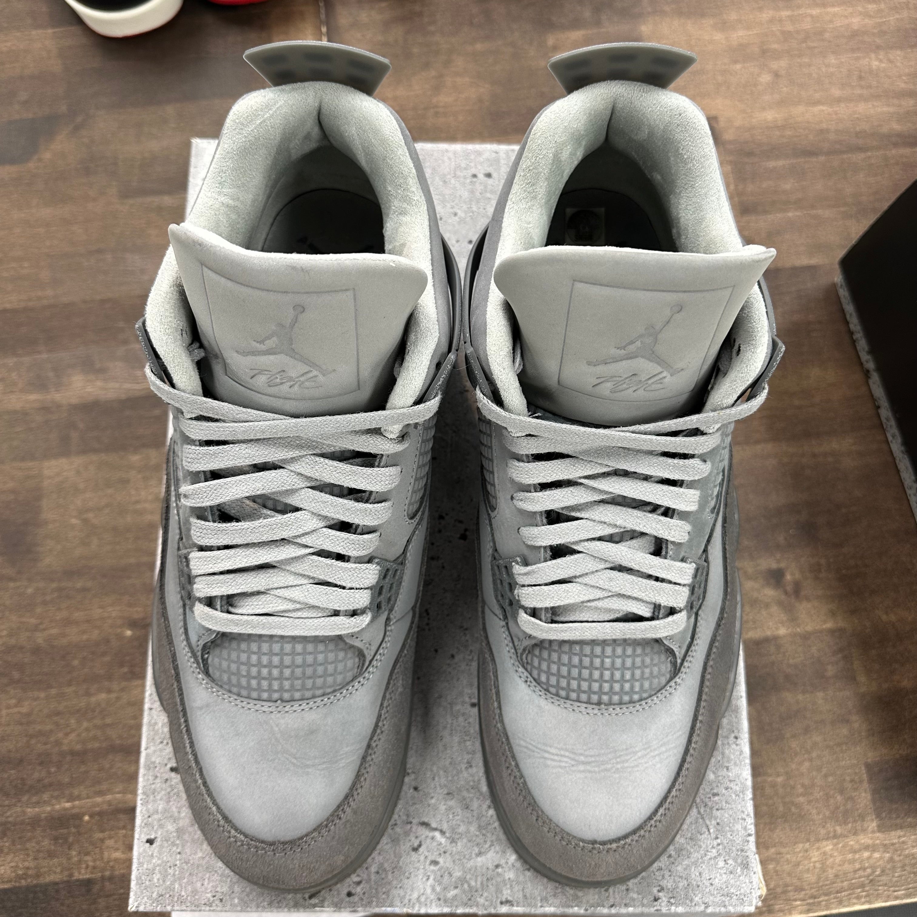 Jordan Wet Cement Jordan 4 Retro () Size 12 (Pre-Owned) - Image 2