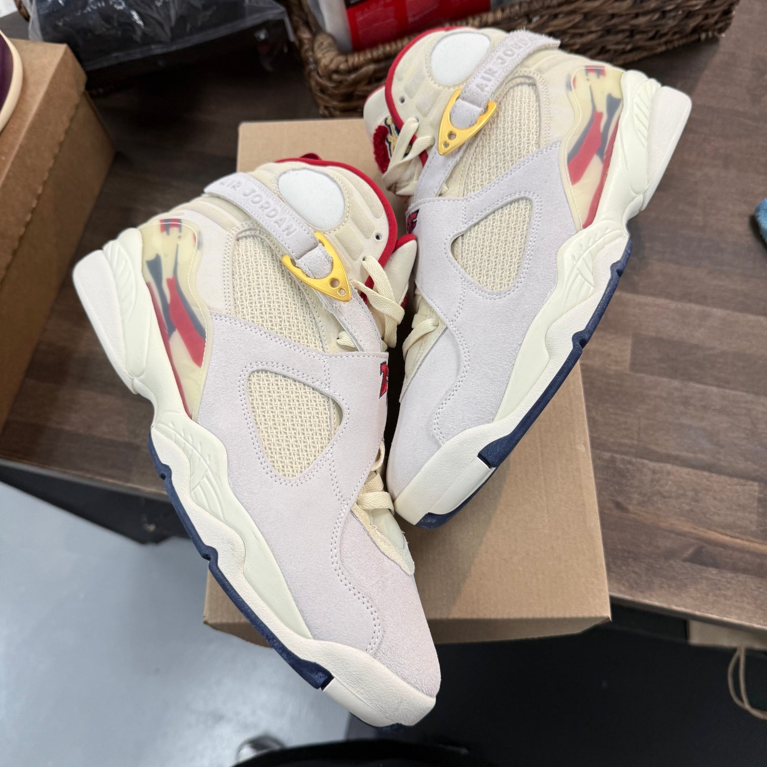 Mi Casa Es Su Casa Solefly Jordan 8 (Lightly Worn, No Box)