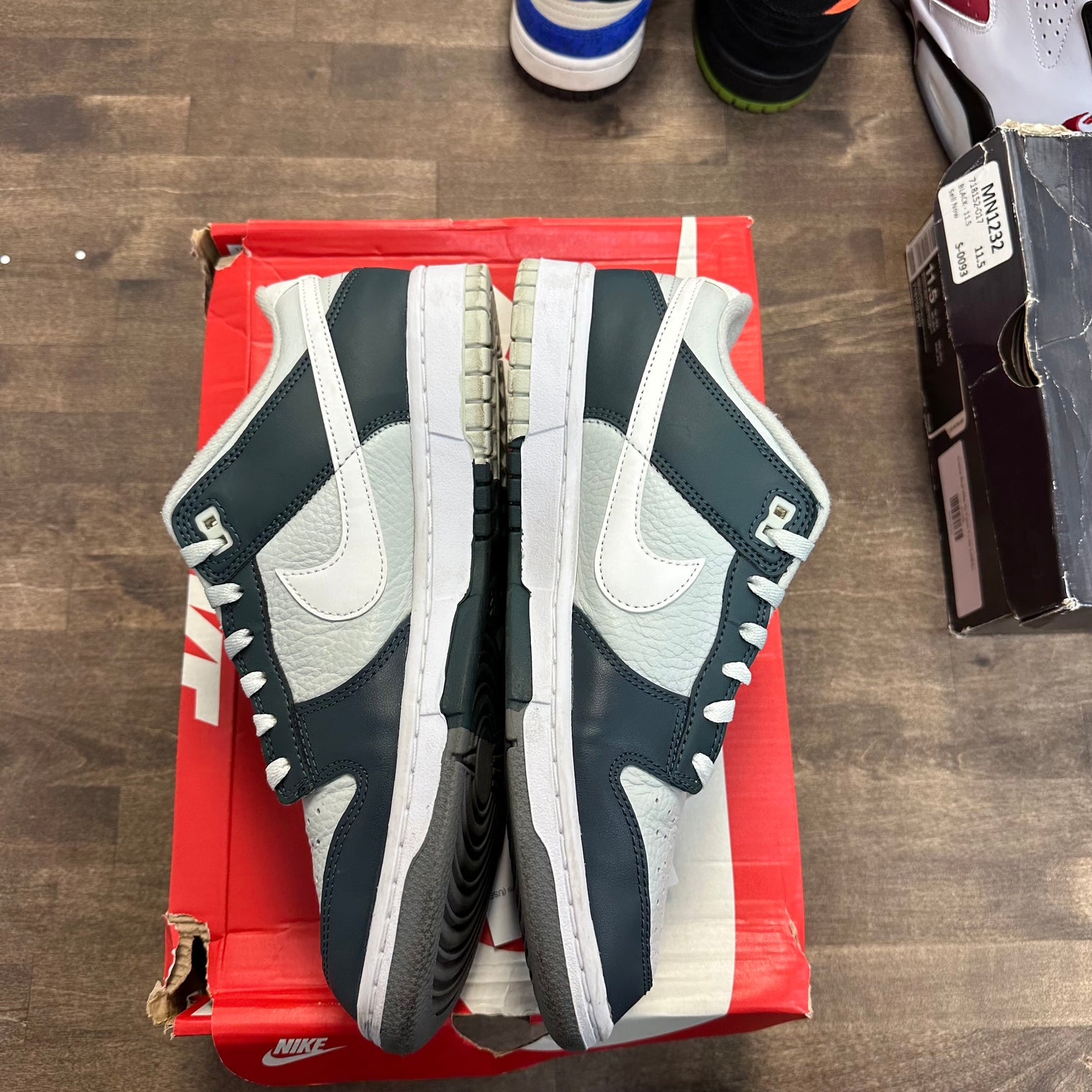 Split Deep Jungle Nike Dunk Low Retro (USED)