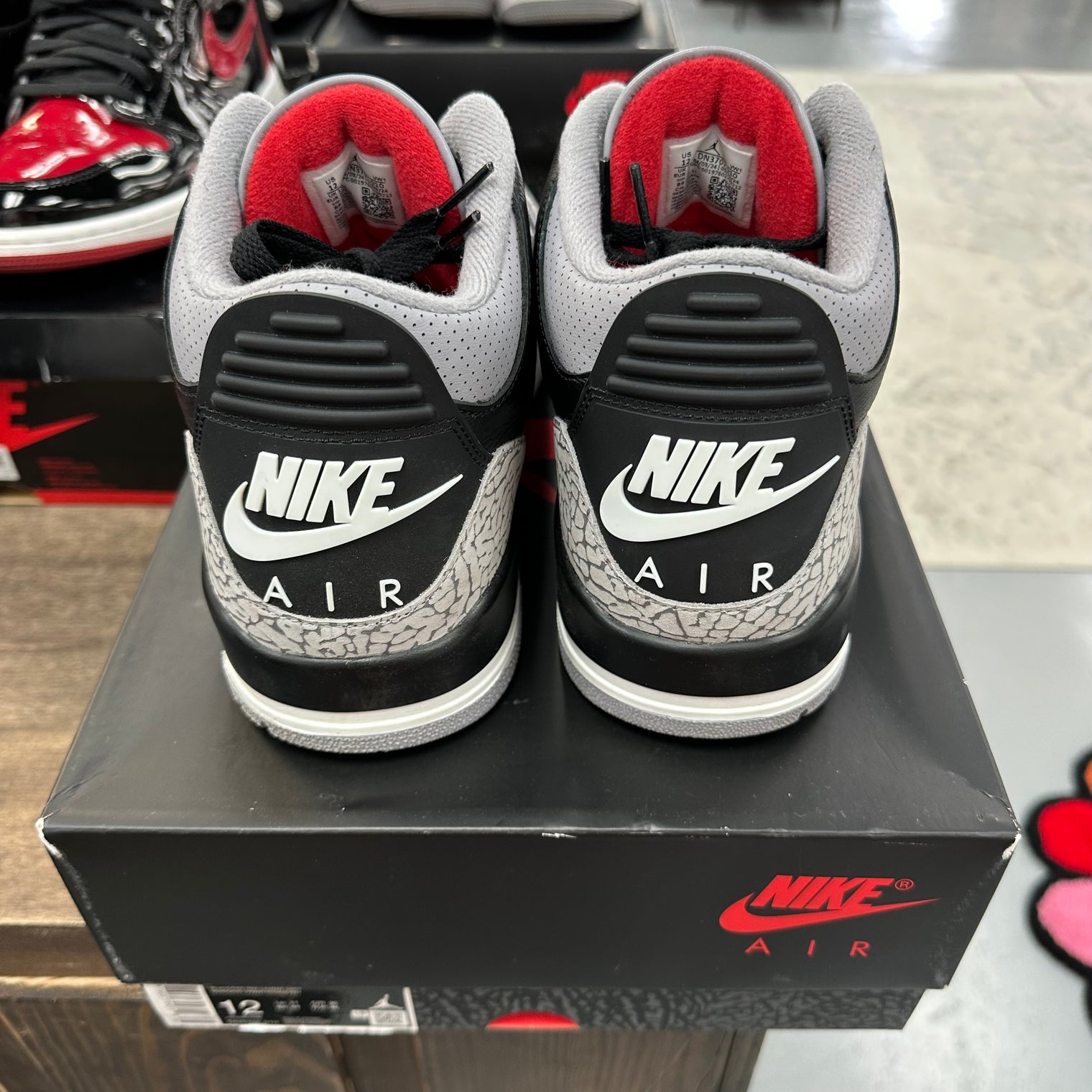 Black Cement Jordan 3 Retro (USED)