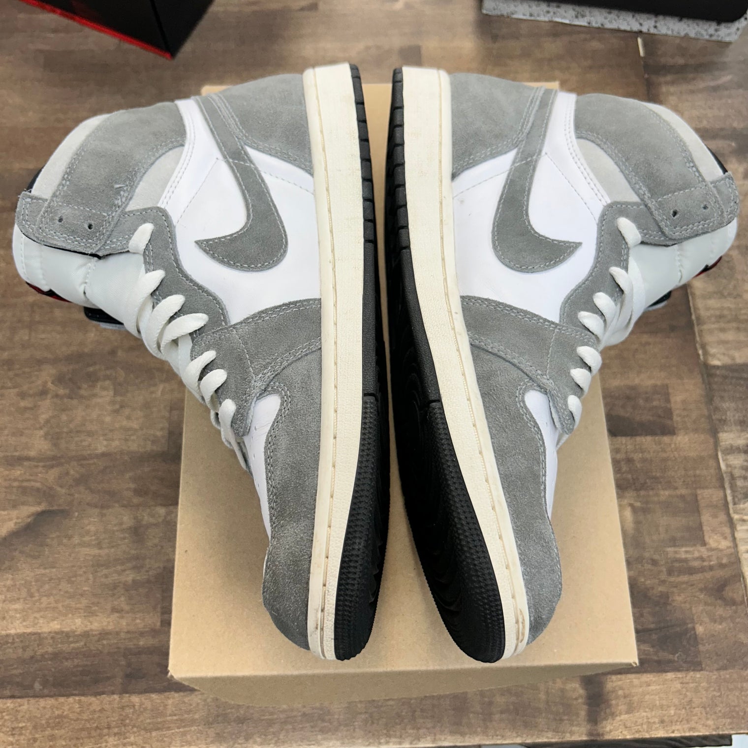 Washed Black Jordan 1 High (Used, No Box)
