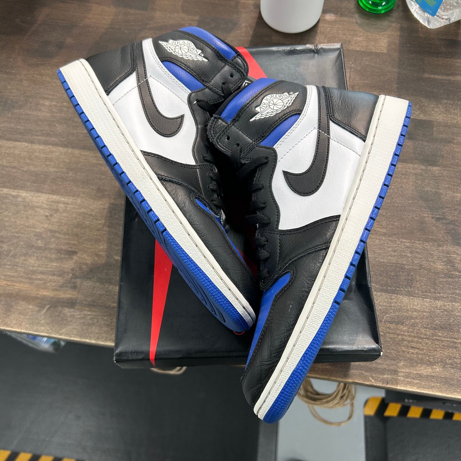 Royal Toe Jordan 1 High (USED)