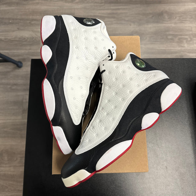 He got Game Jordan 13 (2013) (No box)