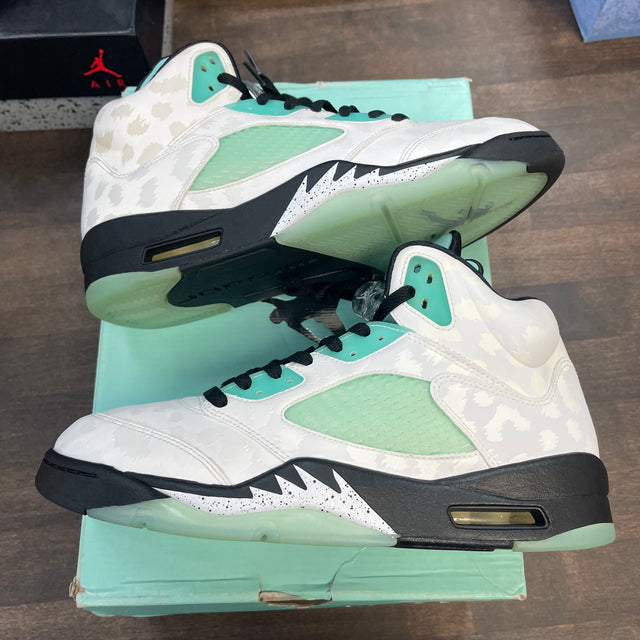 Island Green Jordan 5 (USED)