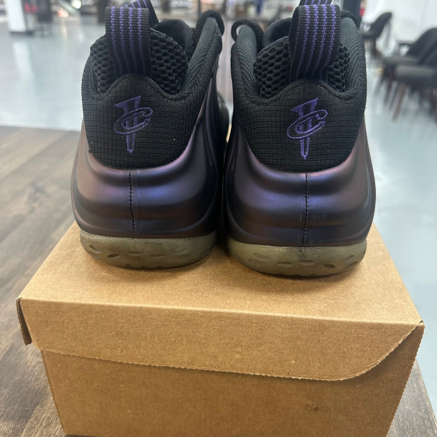 Eggplant Foamposite One (USED, No Box)