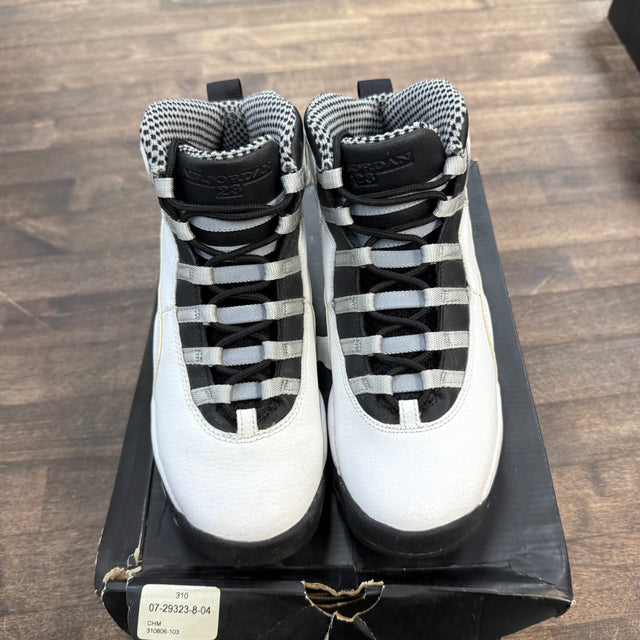 Steel Jordan 10 (GS) (USED)