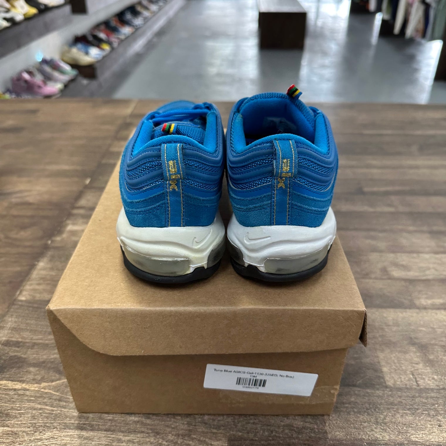 Olympic Rings Pack Blue Air Max 97 (USED, No Box)