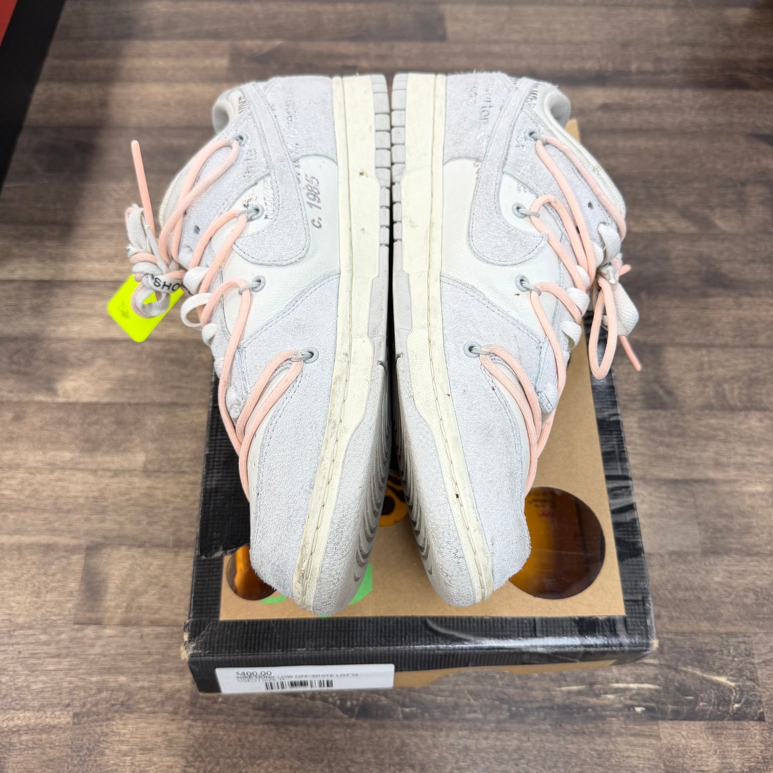 Nike Dunk Low Off-White Lot 12 (US 11) (USED)