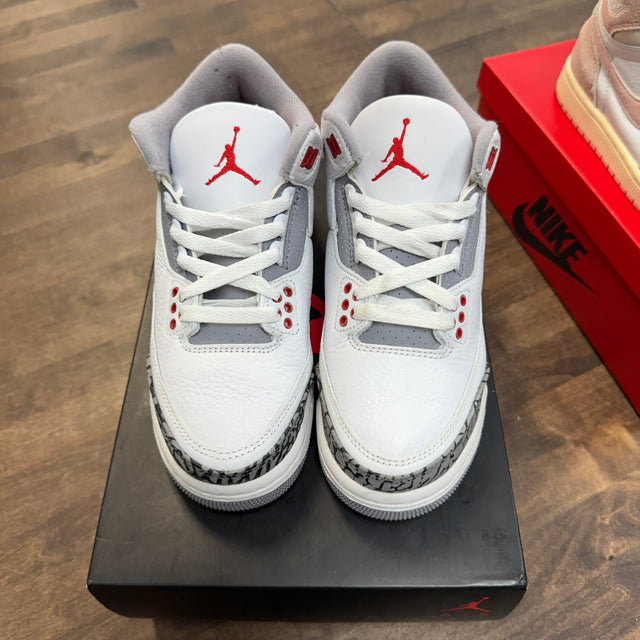 (GS) Fire Red Jordan 3 (USED)