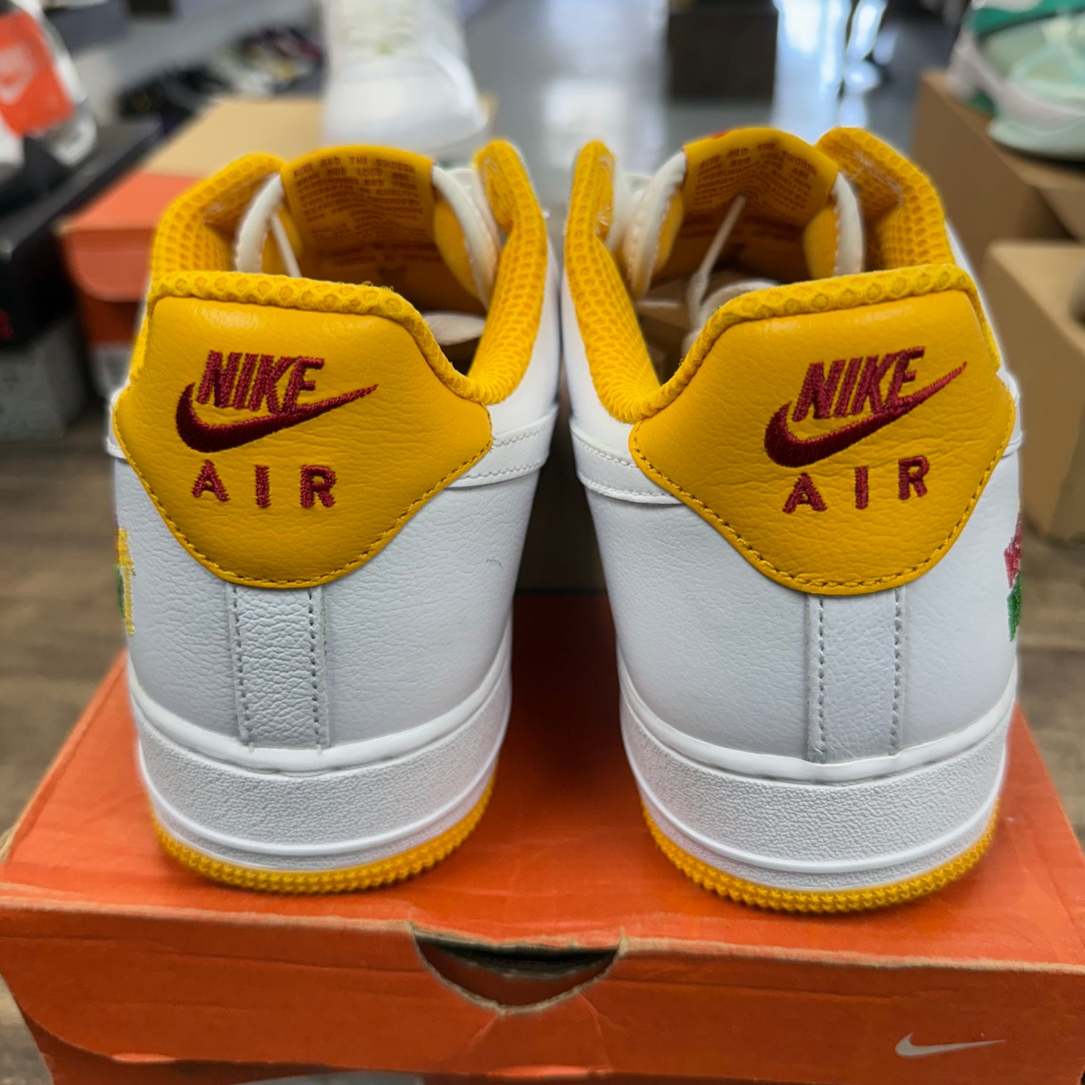 West Indies Nike Air Force 1 Low Yellow (2023) (USED)