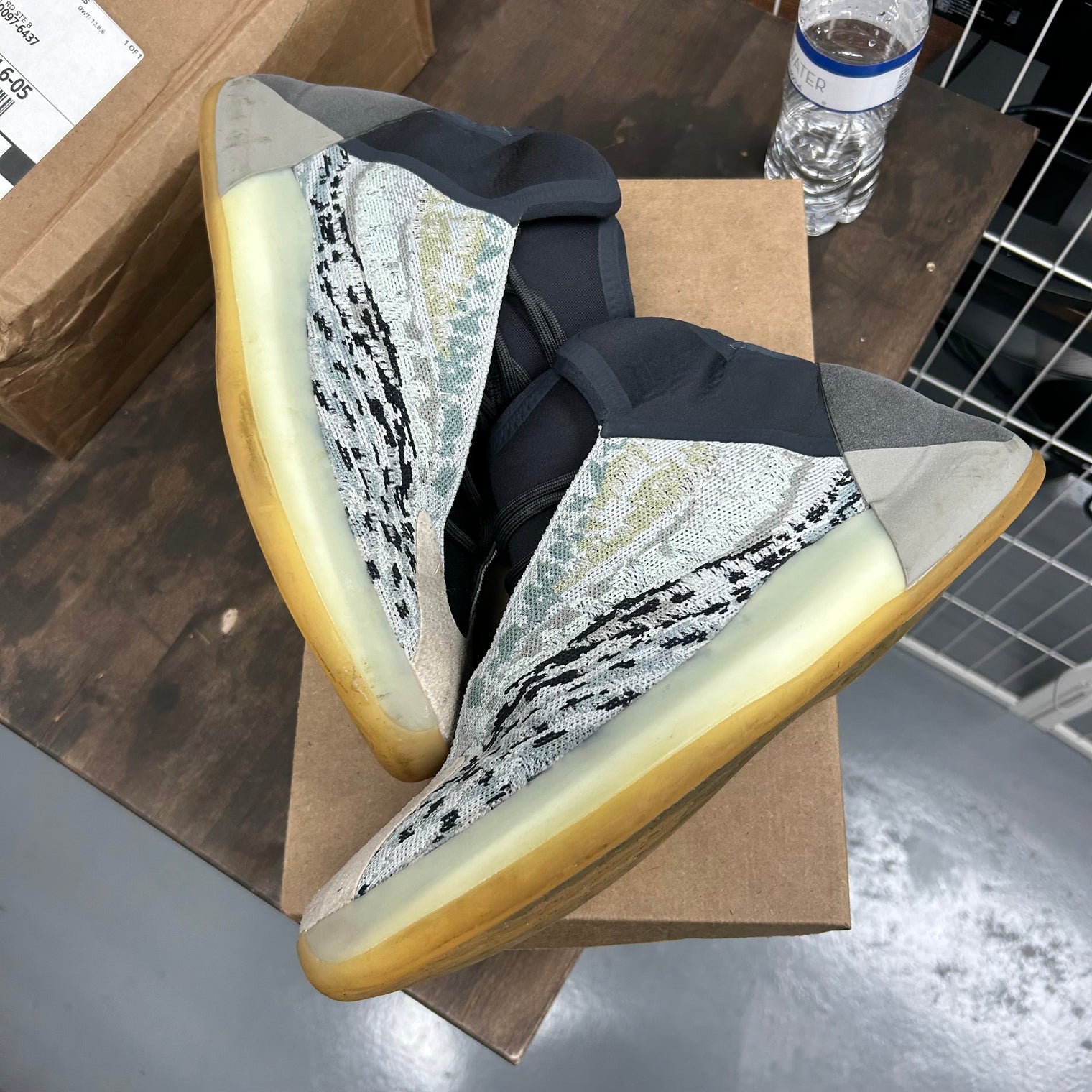 Sea Teal adidas Yeezy QNTM (USED, No Box)