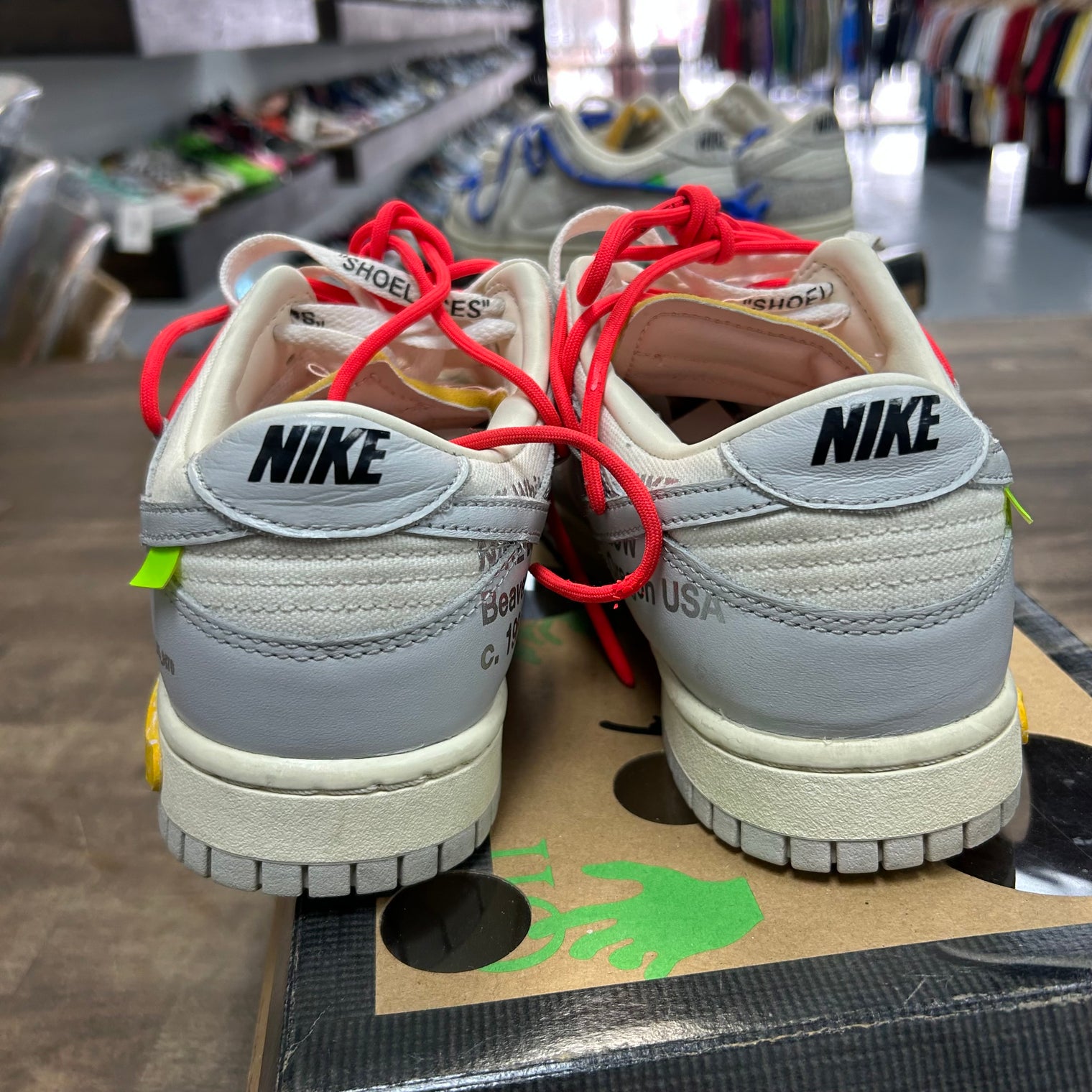 Nike Dunk Low Off-White Lot 6 (Men's) (US 8) (USED)