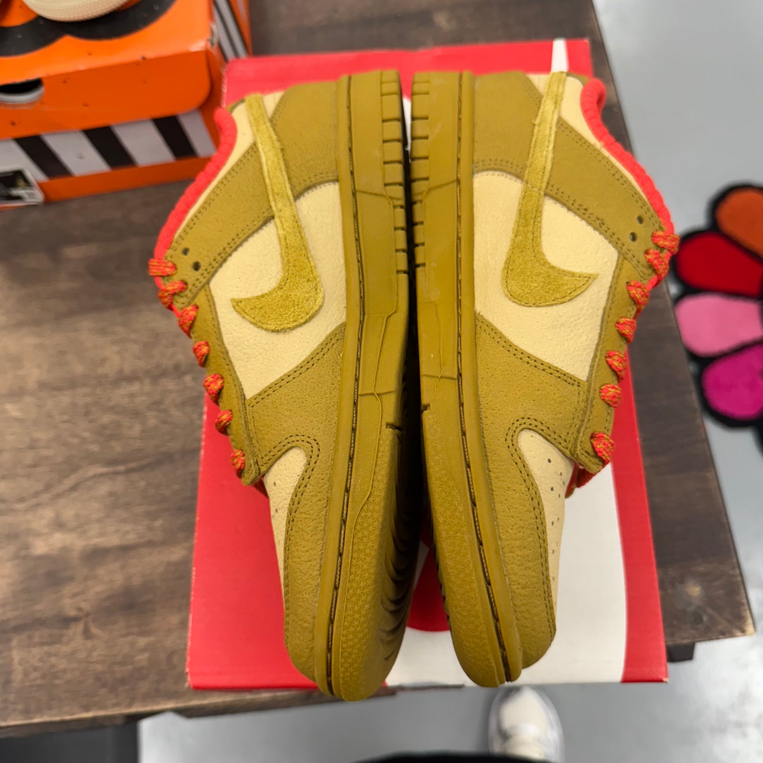 Bronzine Sesame Picante Red Dunk Low (W) (Used)