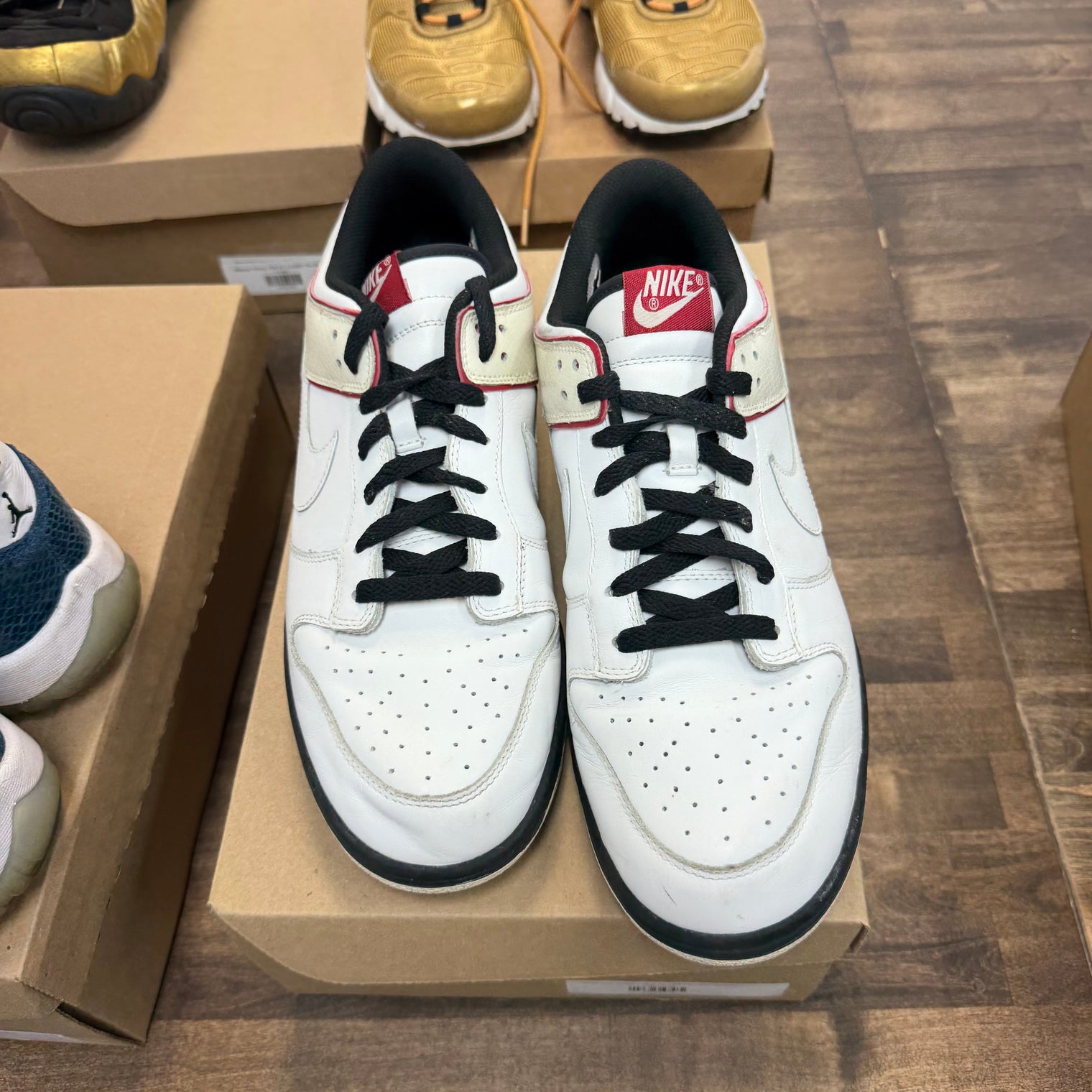 Jordan Pack White Nike Dunk Low CL (2006) (USED, No Box)