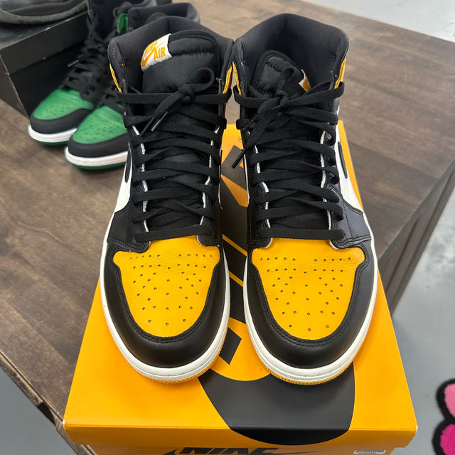 Taxi Yellow Toe Jordan 1 High (USED)