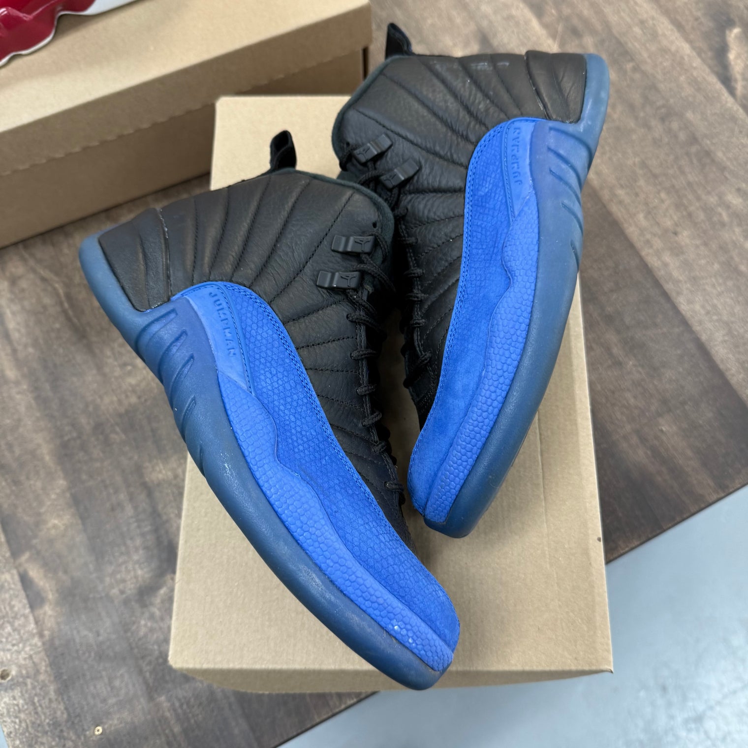 Black Game Royal Jordan 12 (USED, No Box)