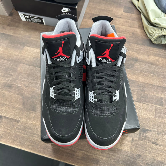 Bred Jordan 4 Retro (2019) (Lightly Worn)
