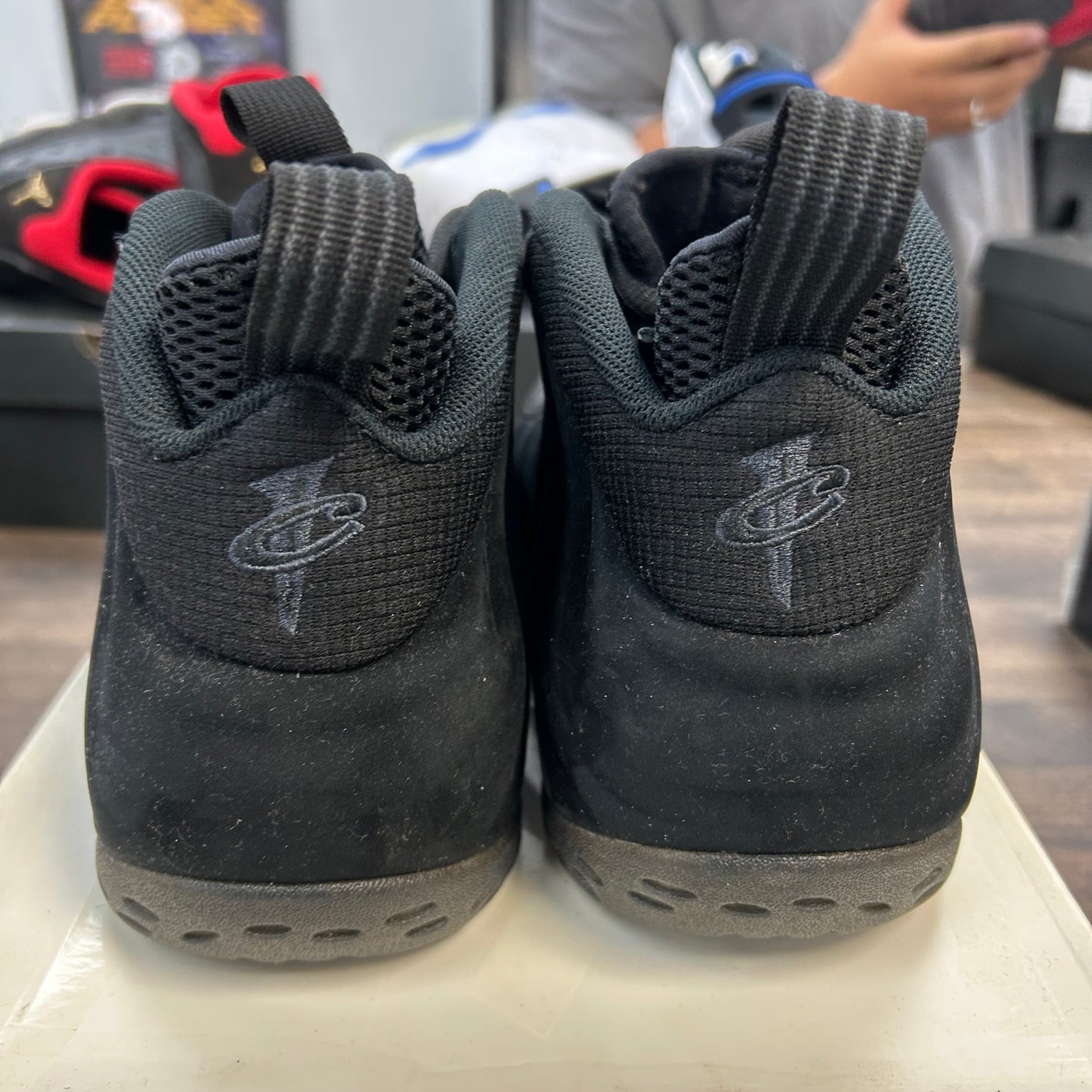 Black Suede Air Foamposite One (USED)