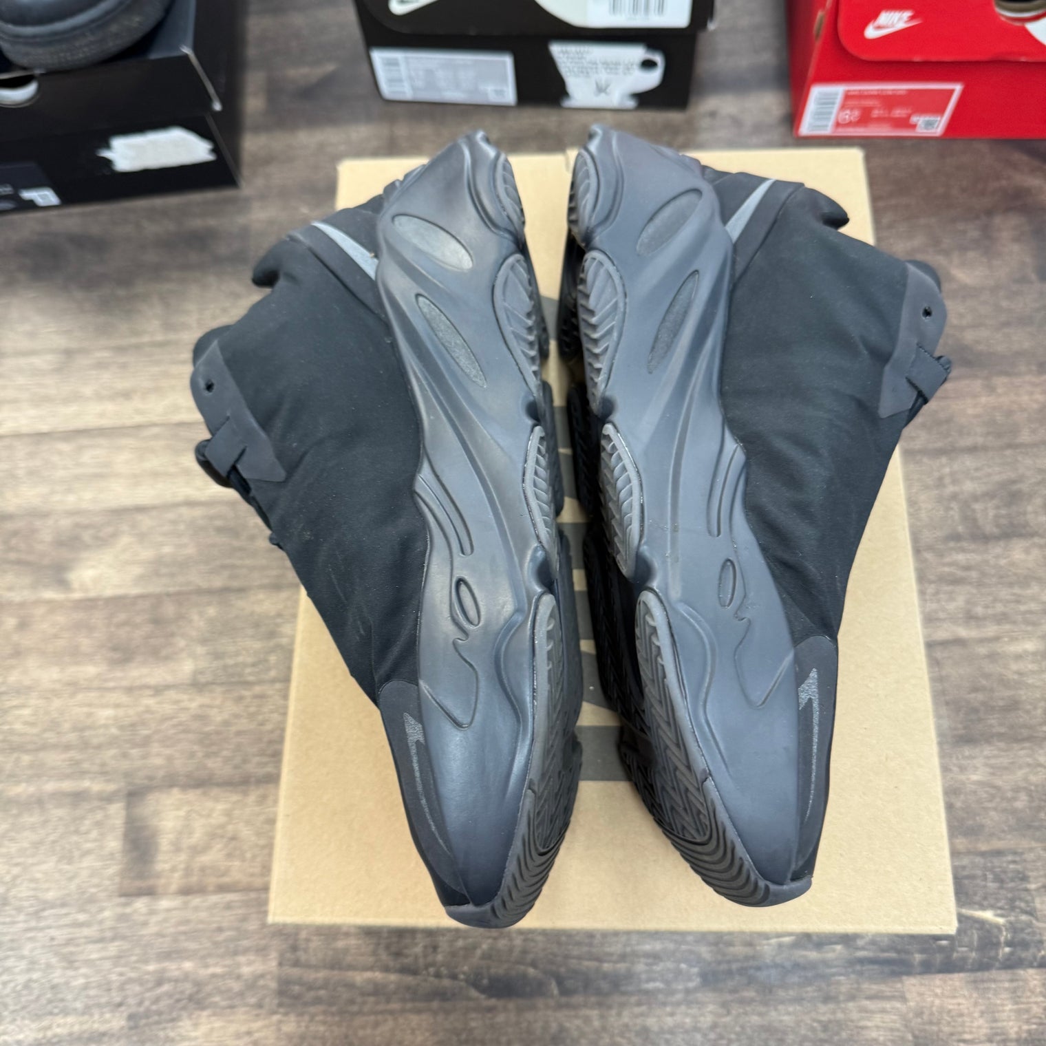 Triple Black adidas MNVN Yeezy 700 (USED)