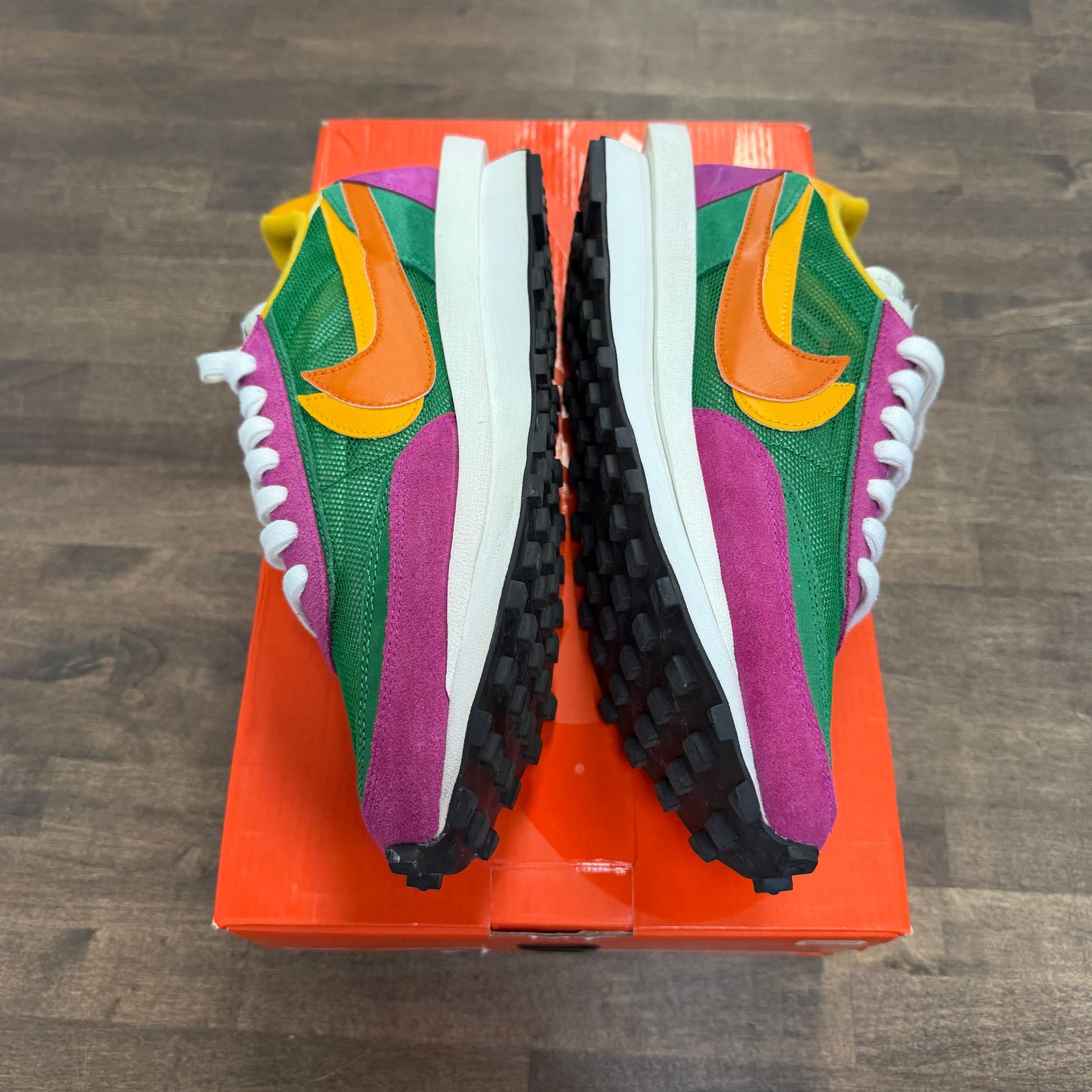 Sacai Pine Green Nike LD Waffle (USED)