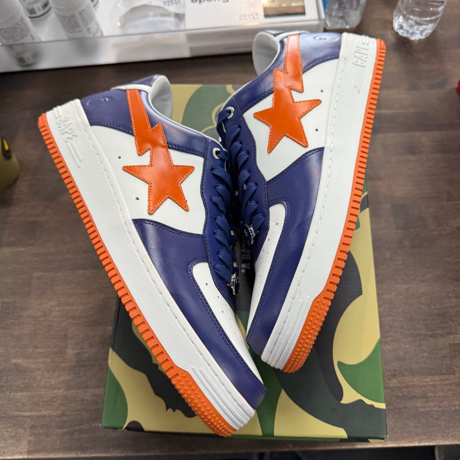 #3 M2 White Blue Orange A Bathing Ape Bape Sta (USED)