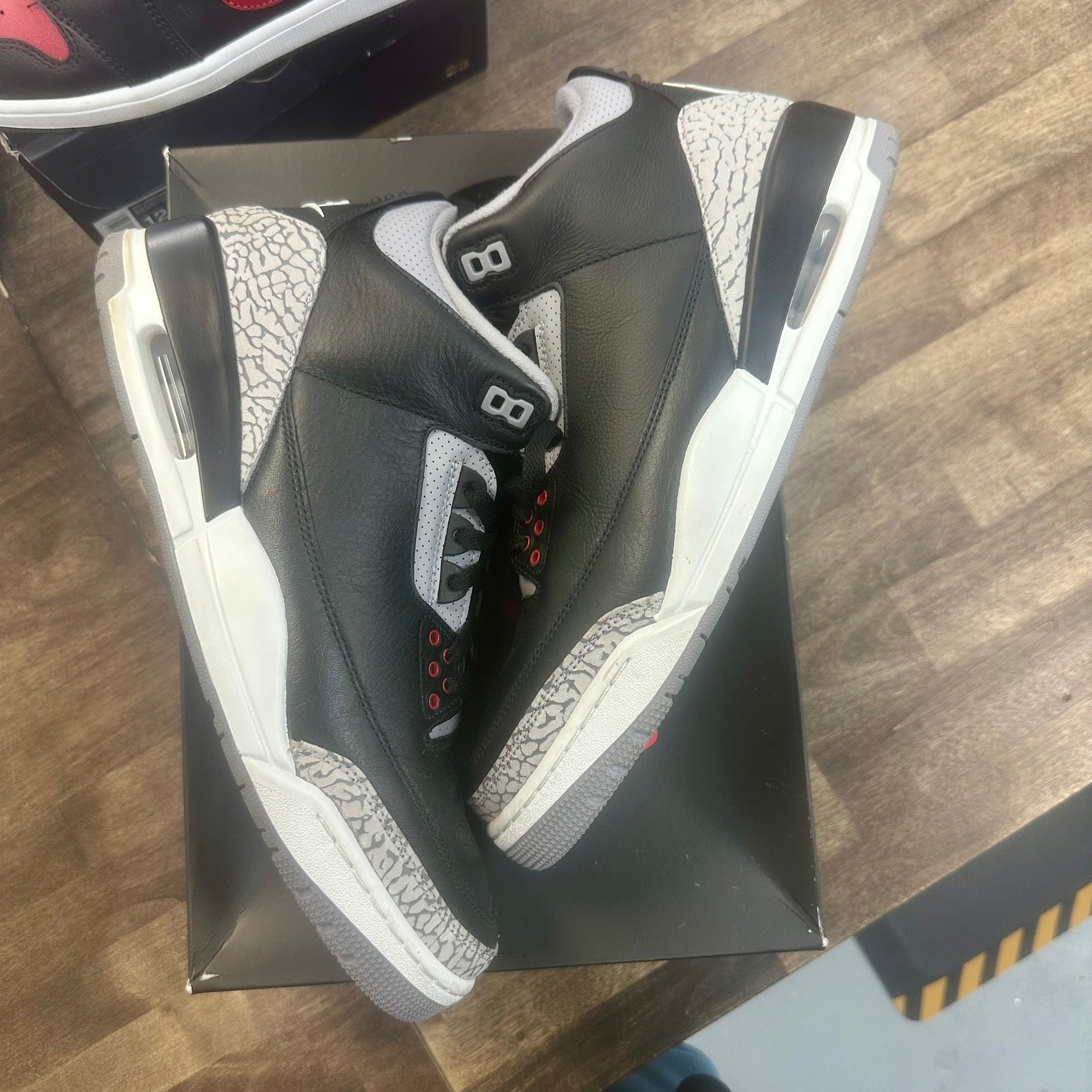 Black Cement Jordan 3 Retro (2024) (USED)