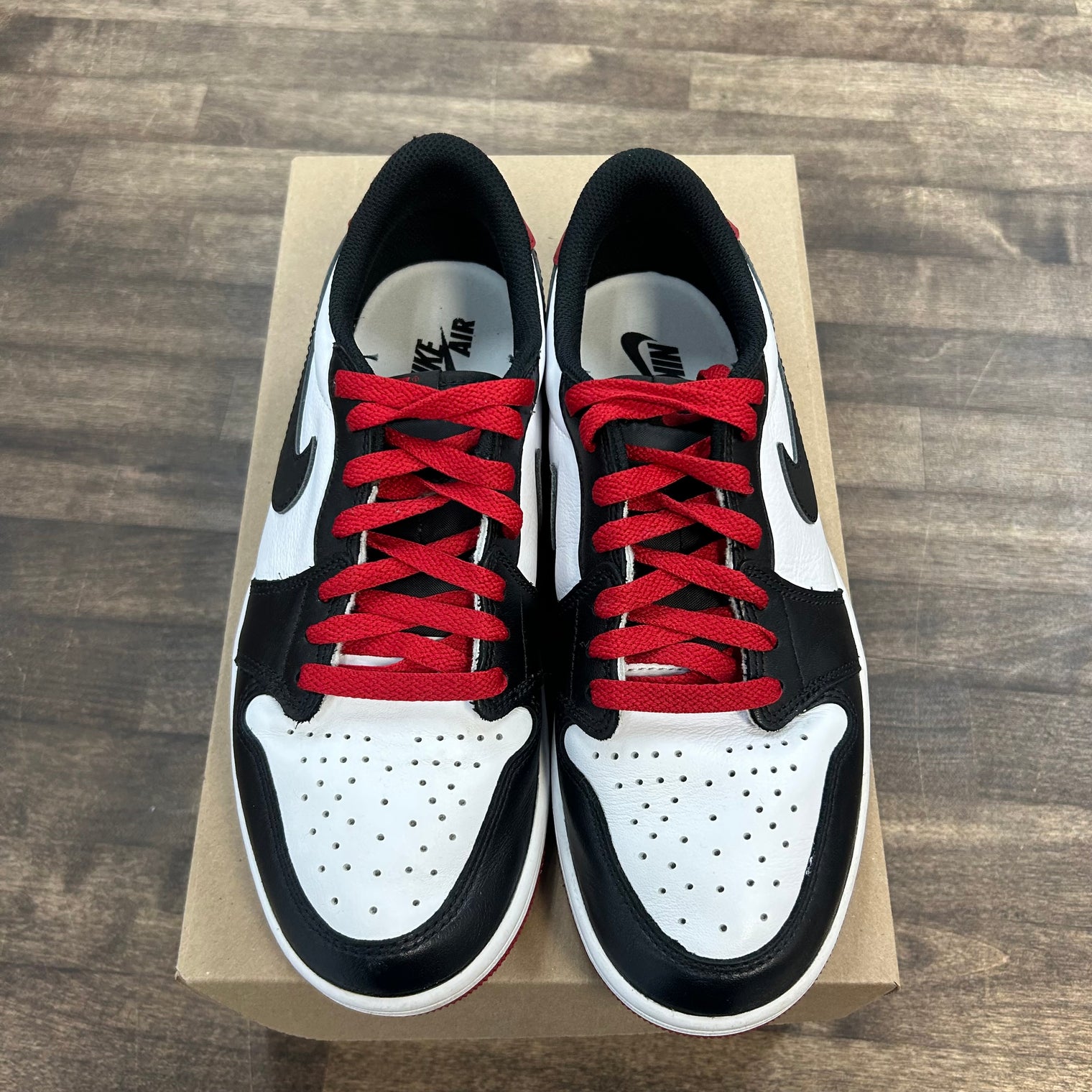 Black Toe Jordan 1 Low OG (USED, No Box)
