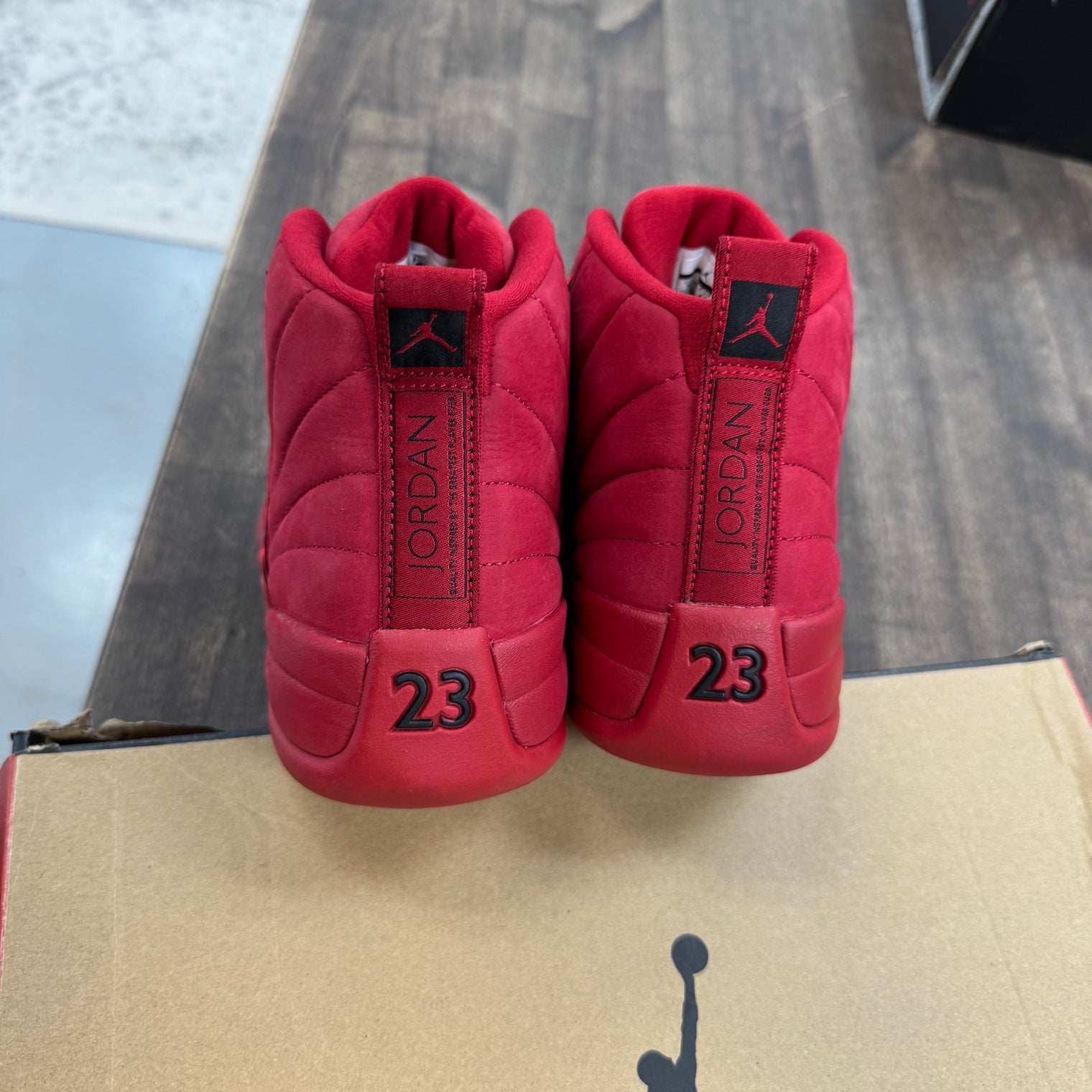 Gym Red Suede Jordan 12 (USED)