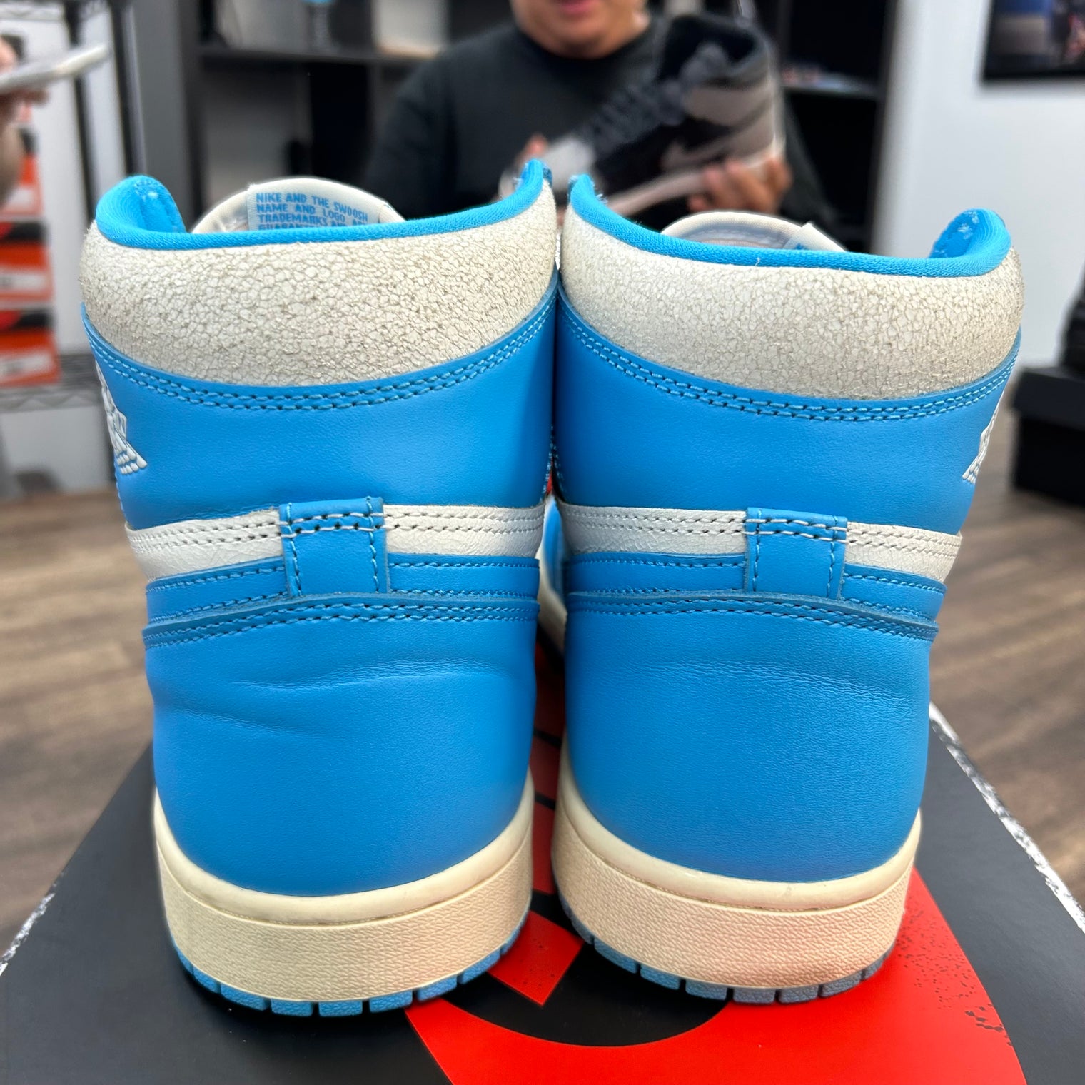 UNC Reimagined Jordan 1 High (USED)