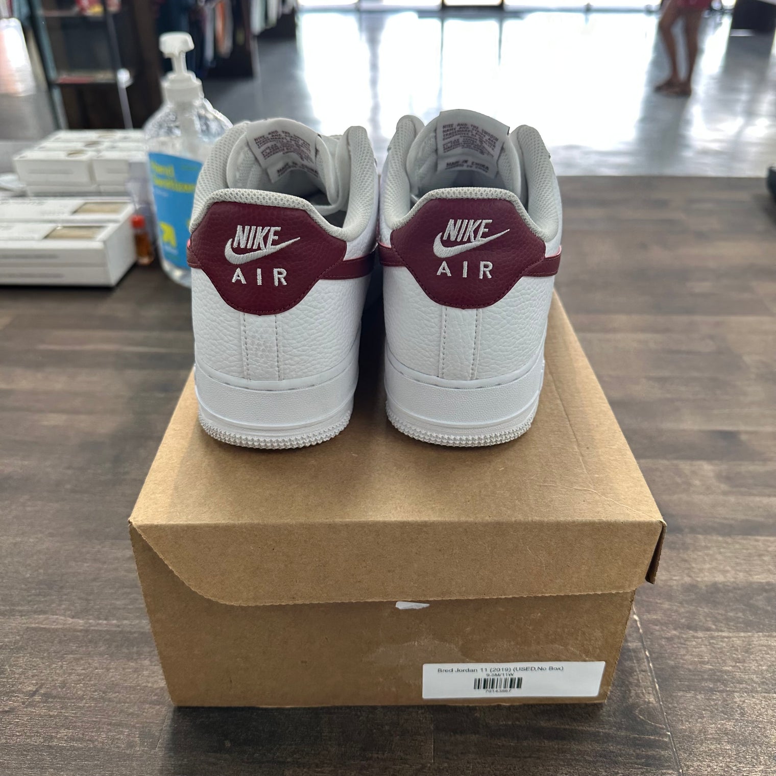 Team Red Air Force 1 Low (USED, No Box)