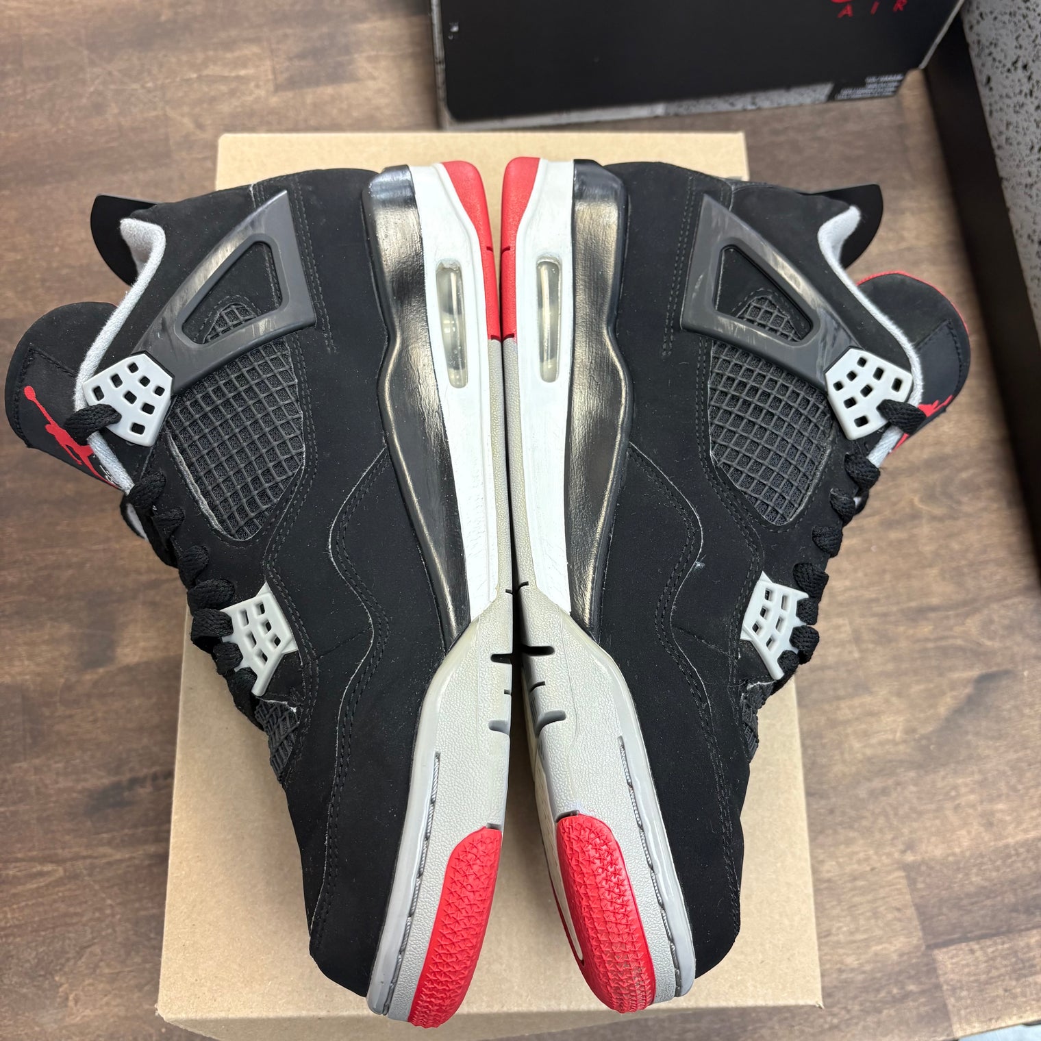 Bred Jordan 4 (2019) (USED, No Box)
