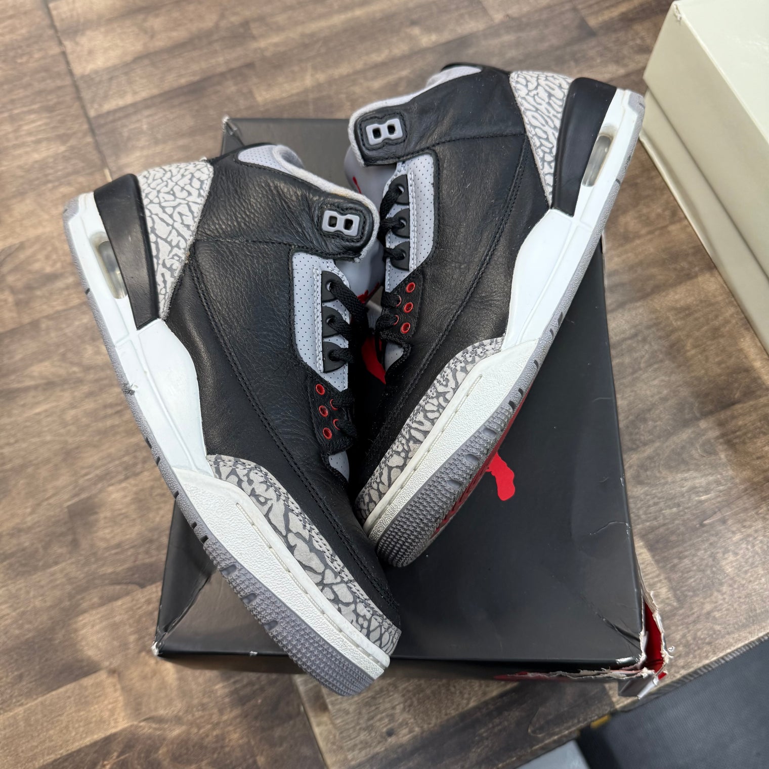 Black Cement Jordan 3 (2024) (USED)