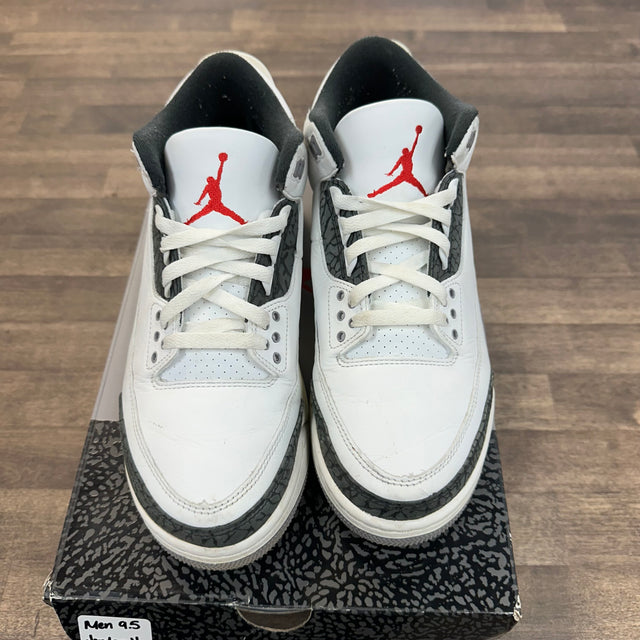 Cement Grey Jordan 3 Retro (USED)