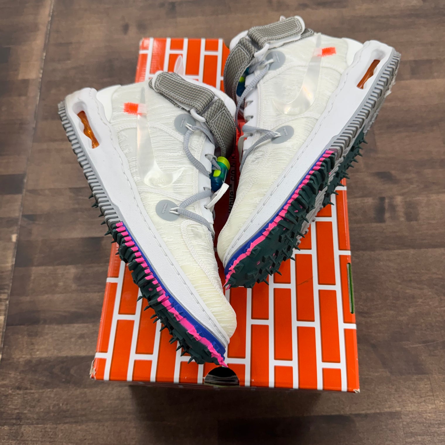 Off-White White Nike Air Force 1 Mid (USED)