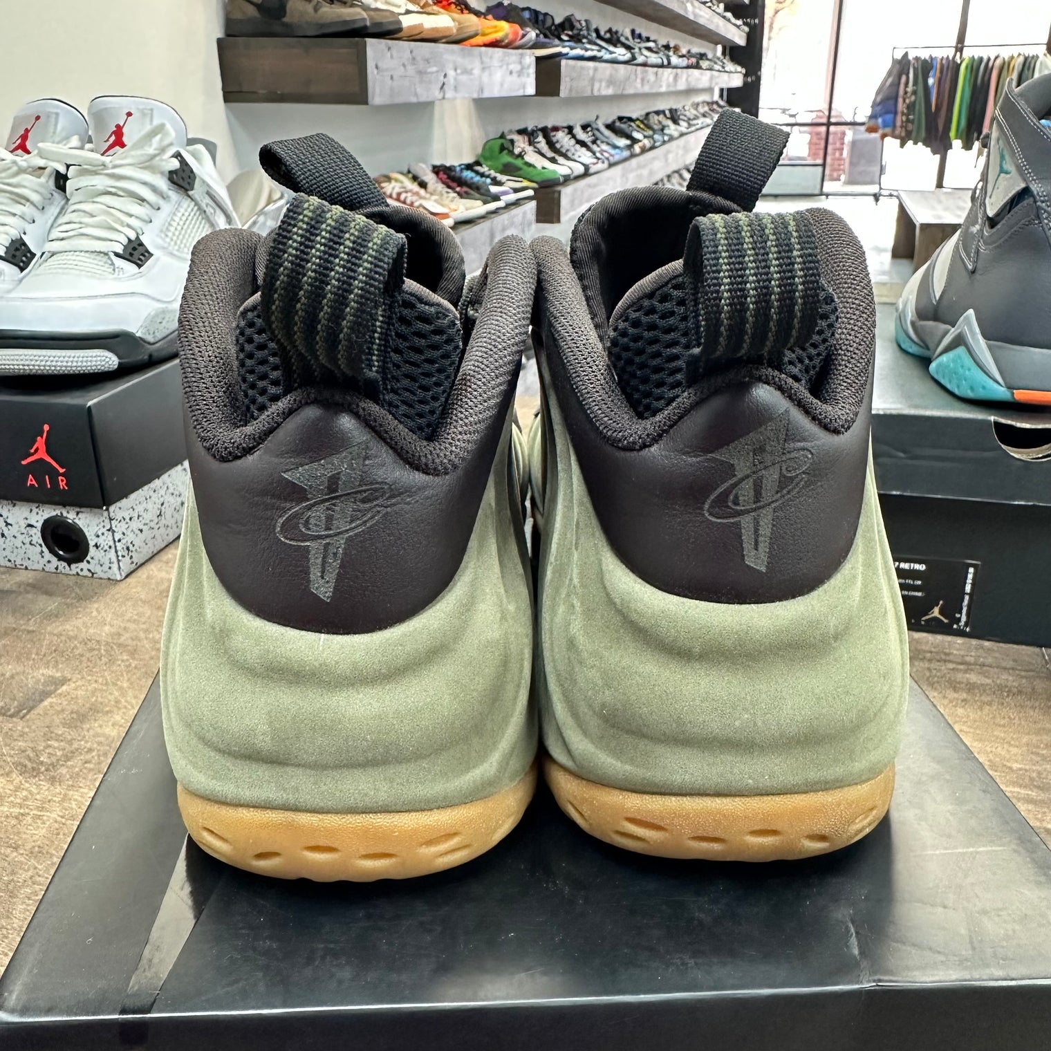 Olive Nike Air Foamposite One (USED)