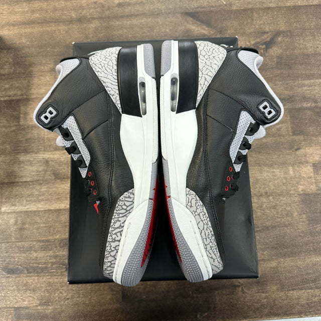 Black Cement Jordan 3 (2024) (Lightly Worn)
