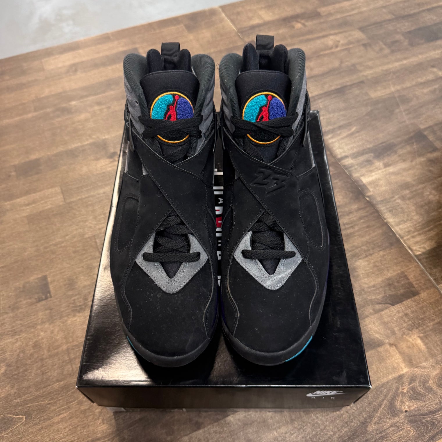 Aqua Jordan 8 Retro (USED)
