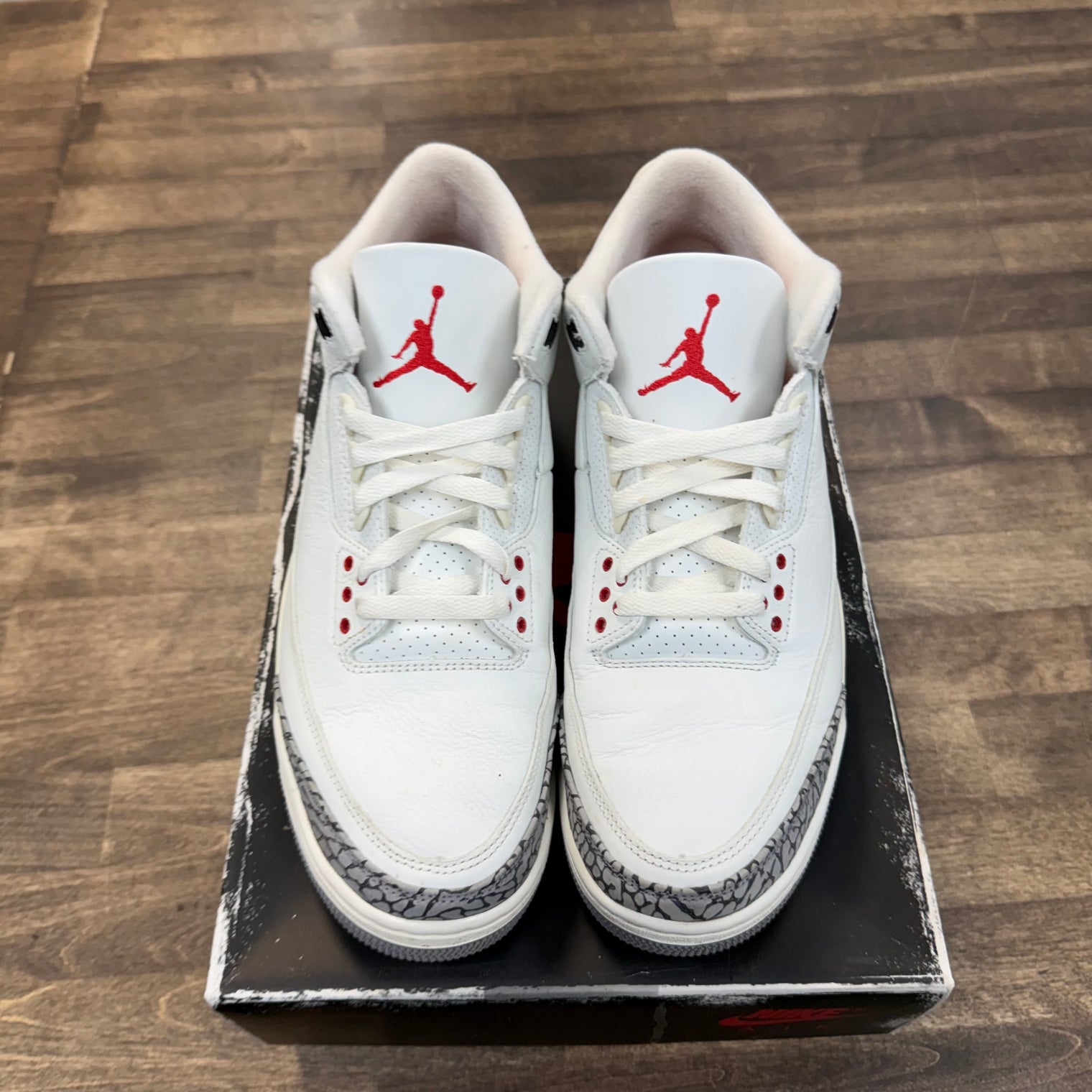 White Cement Reimagined Jordan 3 Retro (USED)