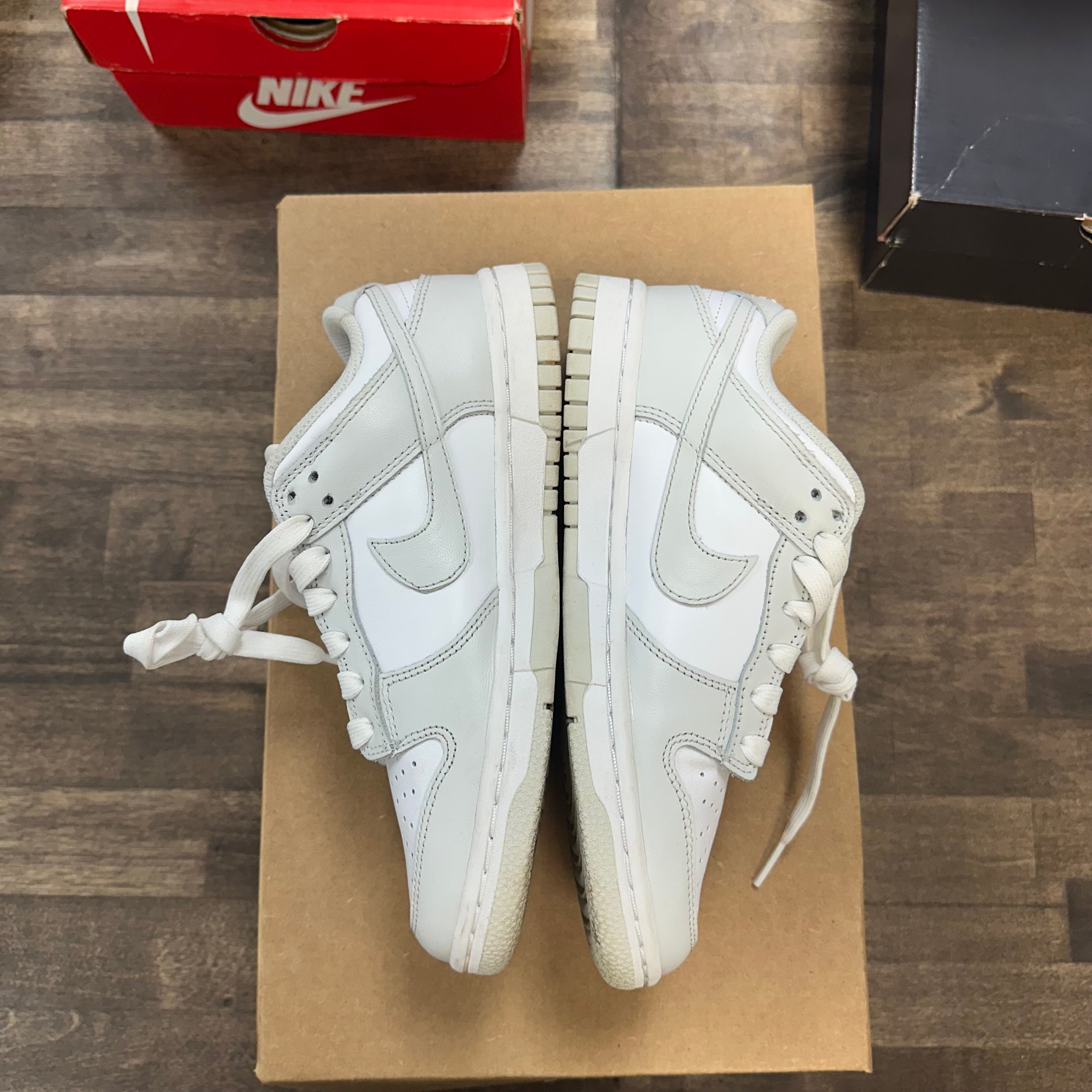 Nike Dunk Low Summit White Photon Dust (Women's) Size 6W (Pre-Owned)