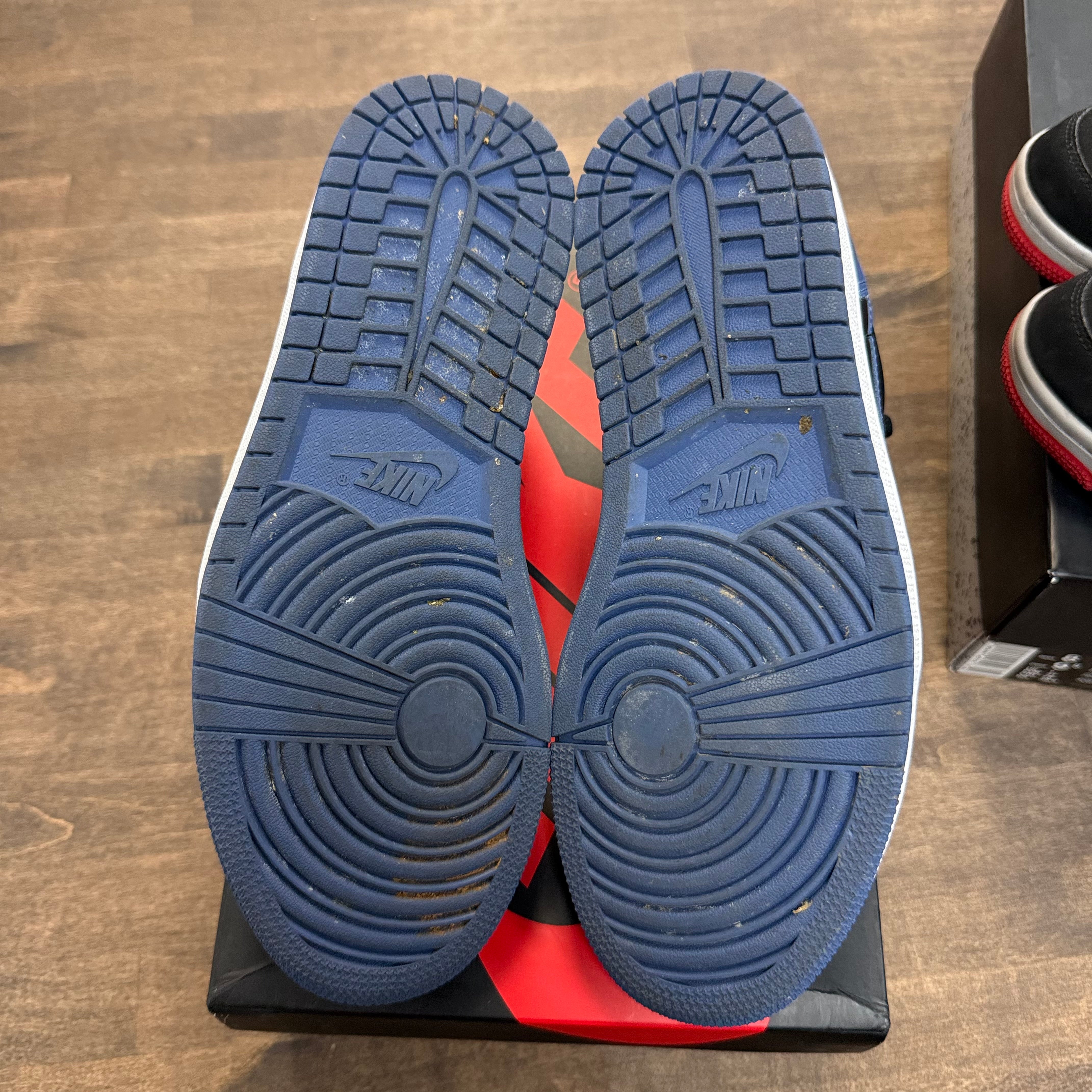 Jordan Mystic Navy Jordan 1 Low (W) (USED) Size 8 (Pre-Owned) - Image 5