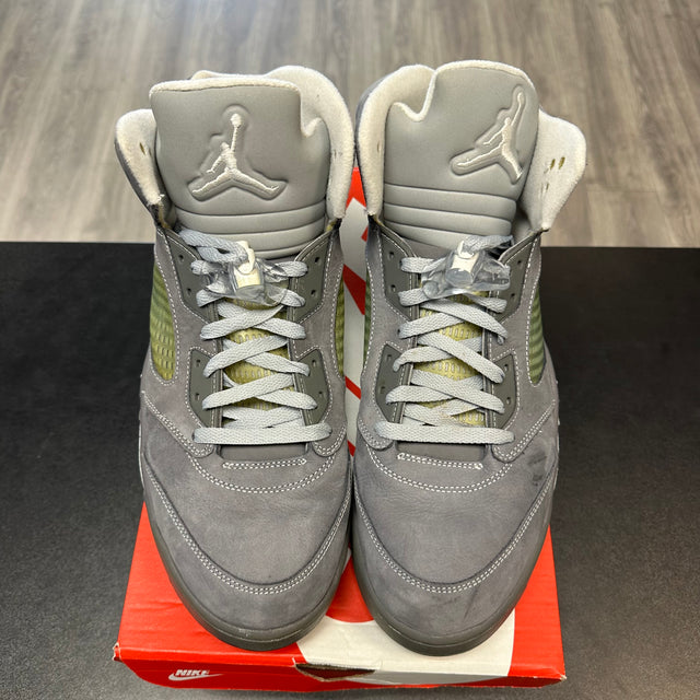 Wolf Grey Jordan 5 (USED, no box)